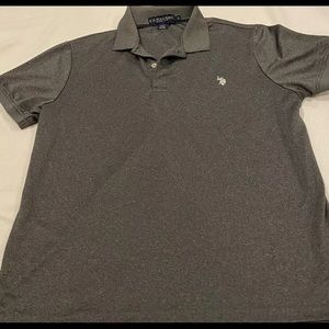 Men’ U. S. Polo ASSN. Shirt Large Color Gray